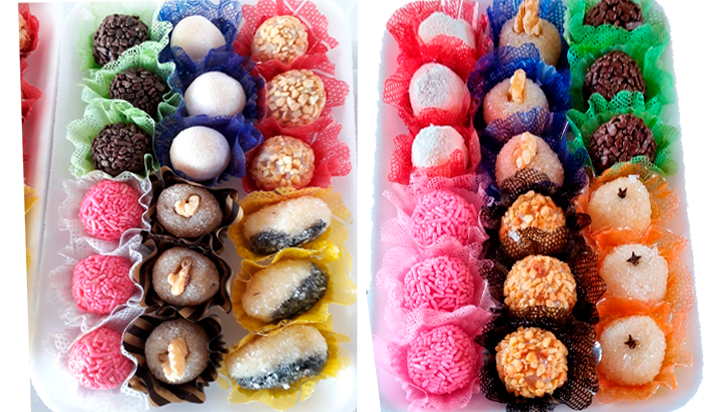 Doces Sortidos com Olho de Sogra